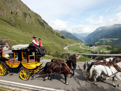 Gotthard-Pferdepostreise zu gewinnen